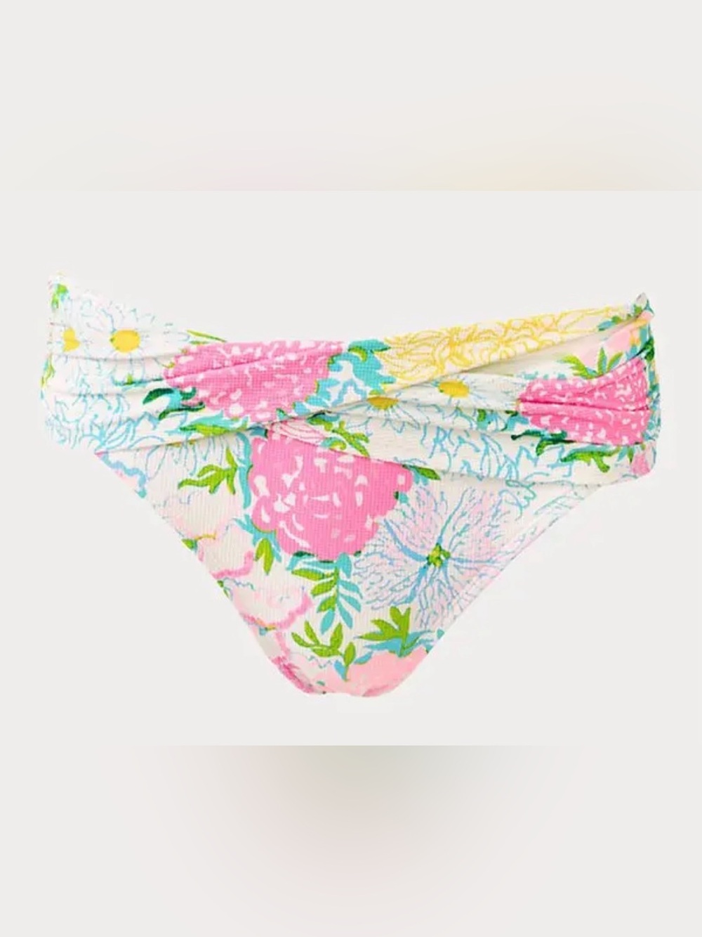 Lilly Pulitzer, Floral Bikini Bottom Pink Multicolor, NWT sz 6 & 8 also have top